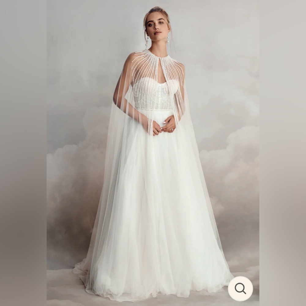 Catherine Deane Stardust Bridal Cape